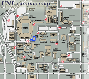Avery Hall Map